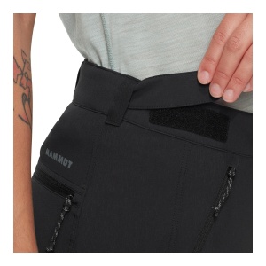 Pantaloni Zip-Off Femei Mammut Runbold IV Zip Off Black - Img 5