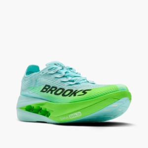 Pantofi alergare Brooks Hyperion Elite 5 - verde | racing cu carbon - Img 3
