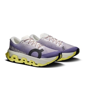 Pantofi alergare On Cloudmonster 3 Hyper - Lily | Limelight - Img 6