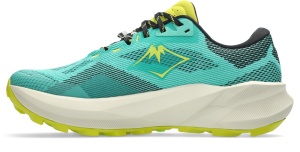 Pantofi alergare trail ASICS Trabuco 14 bărbați - Aurora Green | Light Dust - Img 3