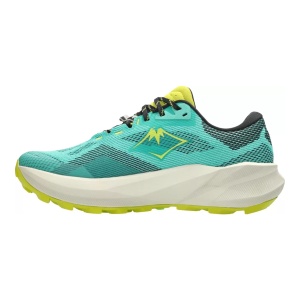 Pantofi Alergare Trail Barbati Asics Trabuco 14 Aurora Green-Light Dust - Img 2