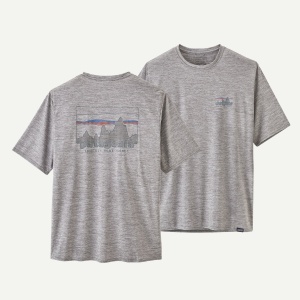 Patagonia - tricou - M Capilene Cool Daily Graphic - Gri
