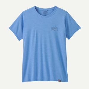 Patagonia - tricou - W Capilene Cool Daily Graphic - Albastru - Img 4