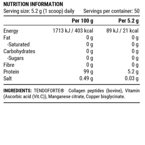 Pillar Performance - Collagen Repair - punga cu pulbere - 260g - Img 3