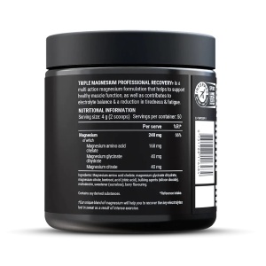 Pillar Performance - supliment magneziu Triple magnesium powder - aroma fructe de padure 200g - Img 3