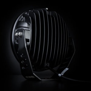 Proiector LED Siberia Night Ranger 9″ 170W, 6000K, 13377 lm, rază 465 m, flood, lumină de poziție albă și chihlimbariu, carcasă aluminiu negru, rezistent la apă și praf (IP67/IP69K), Strands - Img 3
