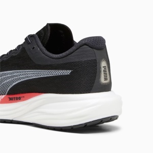 Puma - pantofi alergare pentru barbati Deviate Nitro 2 - negru alb albastru Ultra portocaliu oridee - Img 5