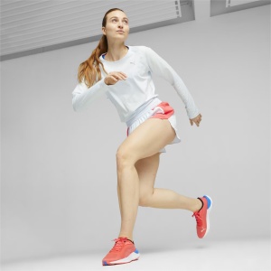 Puma - pantofi alergare pentru femei Electrify NITRO 3 - portocaliu Orhidee alb albastru Ultra - Img 8
