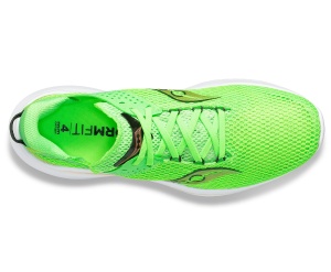 Saucony - pantofi alergare pentru barbati - Kinvara 14 - slime I gold - Img 3