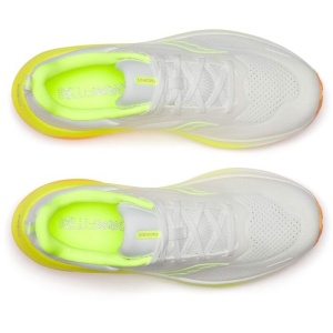 Saucony - pantofi alergare - SURGE - white | citron - Img 4