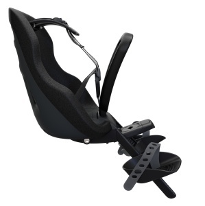 Scaun pentru copii, cu montare pe bicicleta in fata - Thule Yepp Nexxt 2 Mini Front mounted, Midnight Black - Img 2