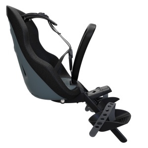 Scaun pentru copii, cu montare pe bicicleta in fata - Thule Yepp Nexxt 2 Mini Front mounted, Dark Slate - Img 3