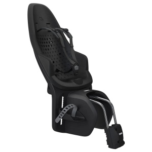 Scaun pentru copii, cu montare pe bicicleta in spate - Thule Yepp 2 Maxi Frame mounted, Midnight Black