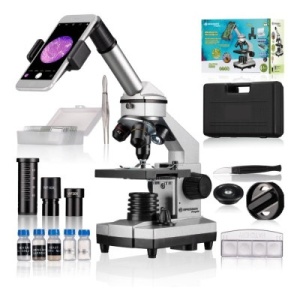 Set microscop Bresser Junior Biolux CA 40-1024X - Img 2