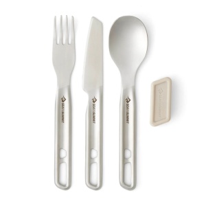 Set Tacamuri 3 Buc Sea To Summit Detour Stainless Steel Grey