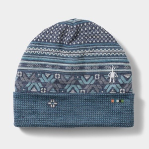 Smartwool - caciula - Thermal Merino Reversible Cuffed Beanie - Nightfall Fair Isle Fun - OS - Img 3