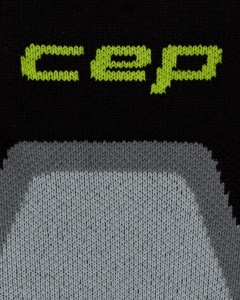 Șosete alergare CEP Core Run Cushion Mid Cut - negru | compresie