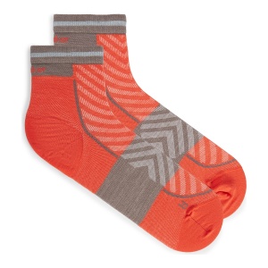 Sosete Alergare Femei Icebreaker Merino Blend Run+ Ultralight Mini Portocaliu