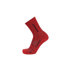 Sosete Alergare Mammut Socks Trail Running Targeted Cushion Crew Mammut Red