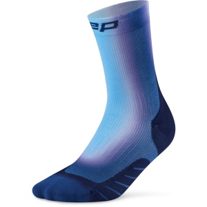 Șosete compresie CEP Run Gradient Mid Cut 5.0 - albastru | alergare