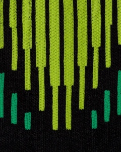 Șosete compresie înalte CEP Core Run Merino 3.0 - negru/lime | lână merino - Img 6