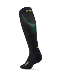 Șosete compresie înalte CEP Pro Run Ultralight - negre | alergare - Img 2