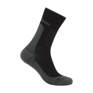 Sosete Drumetie Barbati Icebreaker Merino Hike+ Medium Crew Black