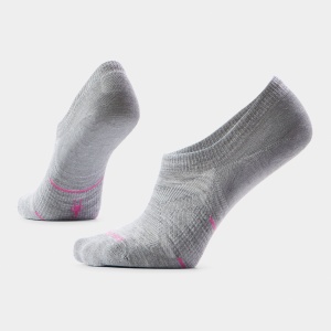 Șosete Merino alergare Smartwool Run - gri deschis | No Show | Zero Cushion