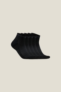 Sosete sport Craft Active Mid Sock - negru | pachet 5 perechi