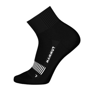 Sosete Unisex Mammut Hiking Full Cushion Quarter Black-White