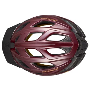 Specialized casca ciclism - Chamonix MIPS - rosu inchis maro lucios - Img 3