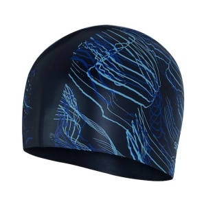 Speedo - casca inot silicon par lung - albastru - Img 2