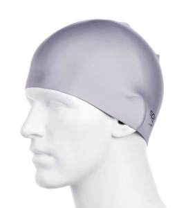 Speedo - casca inot silicon - Plain Moulded - Gri - Img 3