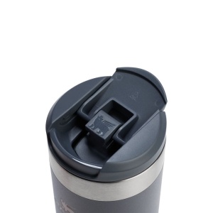 Stanley - termos calatorie - The Aerolight Transit Mug - gri inchis - 350 ml - Img 2
