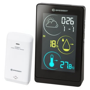 Statie meteo Bresser 7008000CM3000, termometru, higrometru, alarma