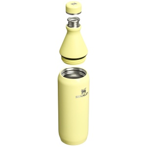 Sticlă termoizolantă Stanley All Day Slim Bottle 0.59L - Pomelo - Img 3