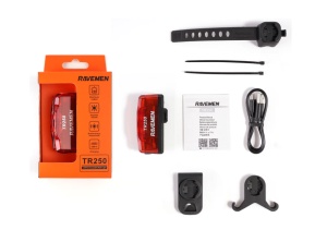 Stop RAVEMEN TR250 USB 250 Lumeni cu Senzor Franare - Img 8