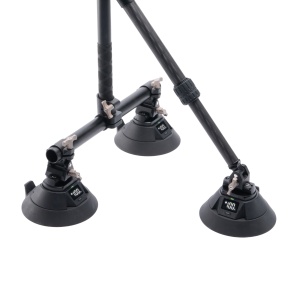 Suport auto cu ventuze electrice Insta360 Triple Electric Suction Cup Car Mount - Img 2