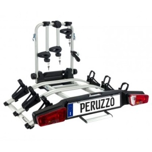 Suport biciclete Peruzzo Zephyr 713/3E cu prindere pe carligul de remorcare - pentru 3 biciclete electrice - Img 7