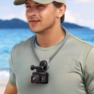 Suport gât Insta360 Neck Mount - filmare hands-free POV - Img 4