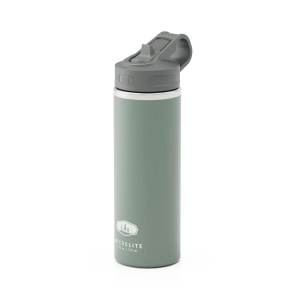 Termos GSI 710 Microlite Bottle Straw Top Jade 710ML