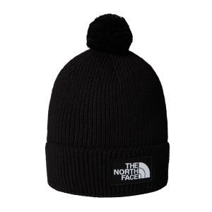The North Face - caciula - Logo Box Pom Beanie - Black