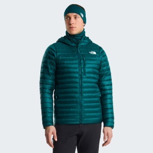 The North Face - geaca - Bettaforca LT Down Hoodie - Black | Smoked Pearl - L - Img 4