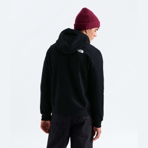 The North Face - hanorac - Box Half Dome Regular Full Zip Hoodie - Black - L - Img 4