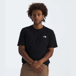 The North Face - tricou - Evolution Box NSE Regular Tee - Black | White - L - Img 6