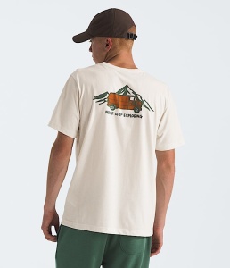 The North Face - tricou - M Outdoor Graphic - Alb