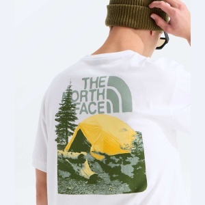 The North Face - tricou - Pitch A Tent Relaxed Tee - Black - L - Img 9