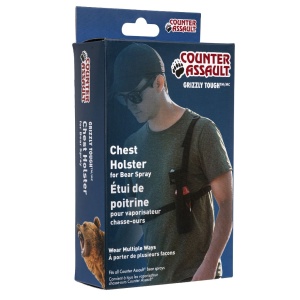 Toc spray anti-urs Counter Assault cu prindere la piept