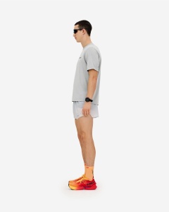 Tricou alergare CEP Core Run - gri deschis | respirabil cu mesh - Img 7