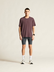 Tricou alergare Craft Hypervent Tee - mov | ventilație maximă